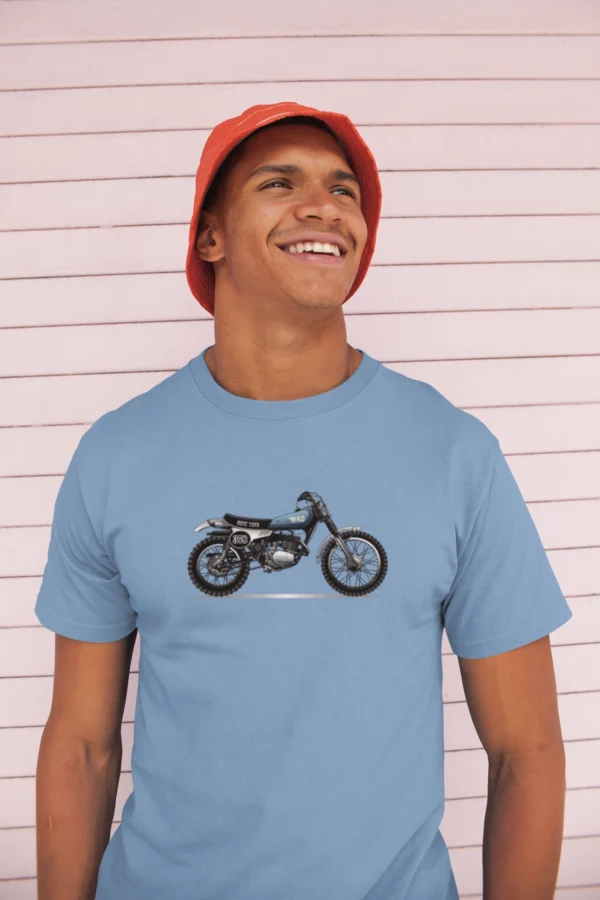 Bike Creative Baby Blue Mockup